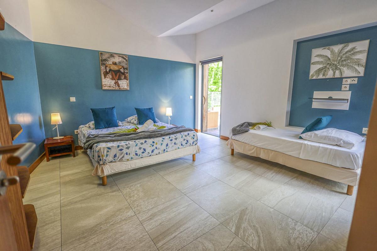 33.Location villa piscine Le Gosier Guadeloupe_Chambre 3